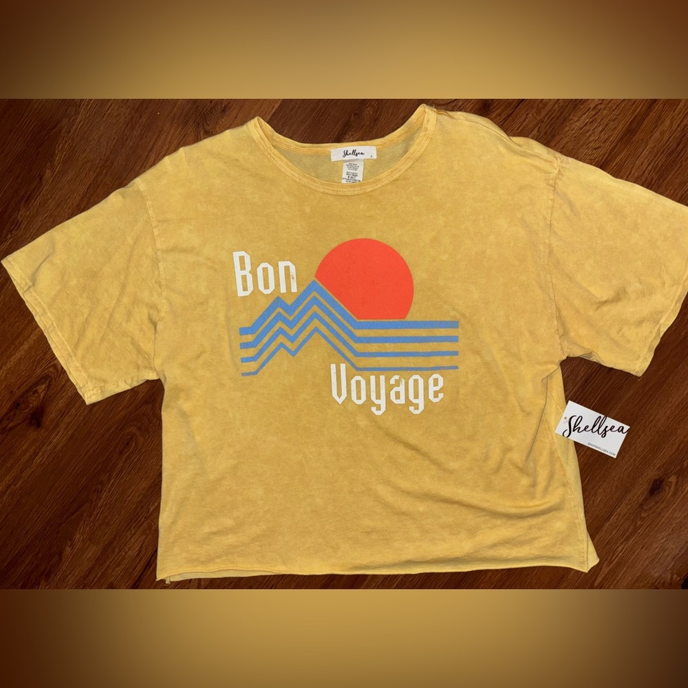 Bon Voyage crop top